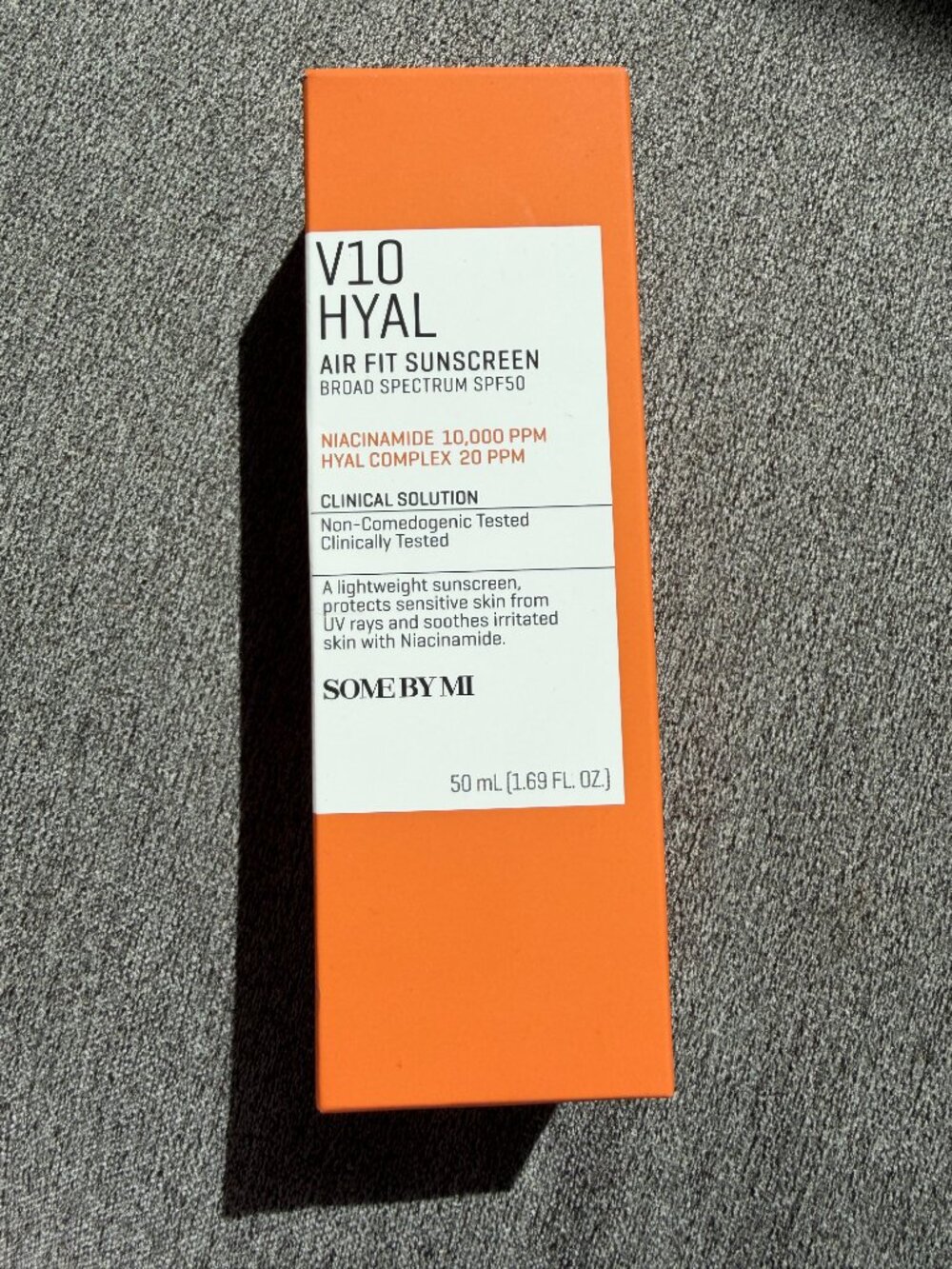 Some By Mi V10 Hyal Air Fit SPF 50 PA++++ Korean Sunscreen NEW Sealed 50ml